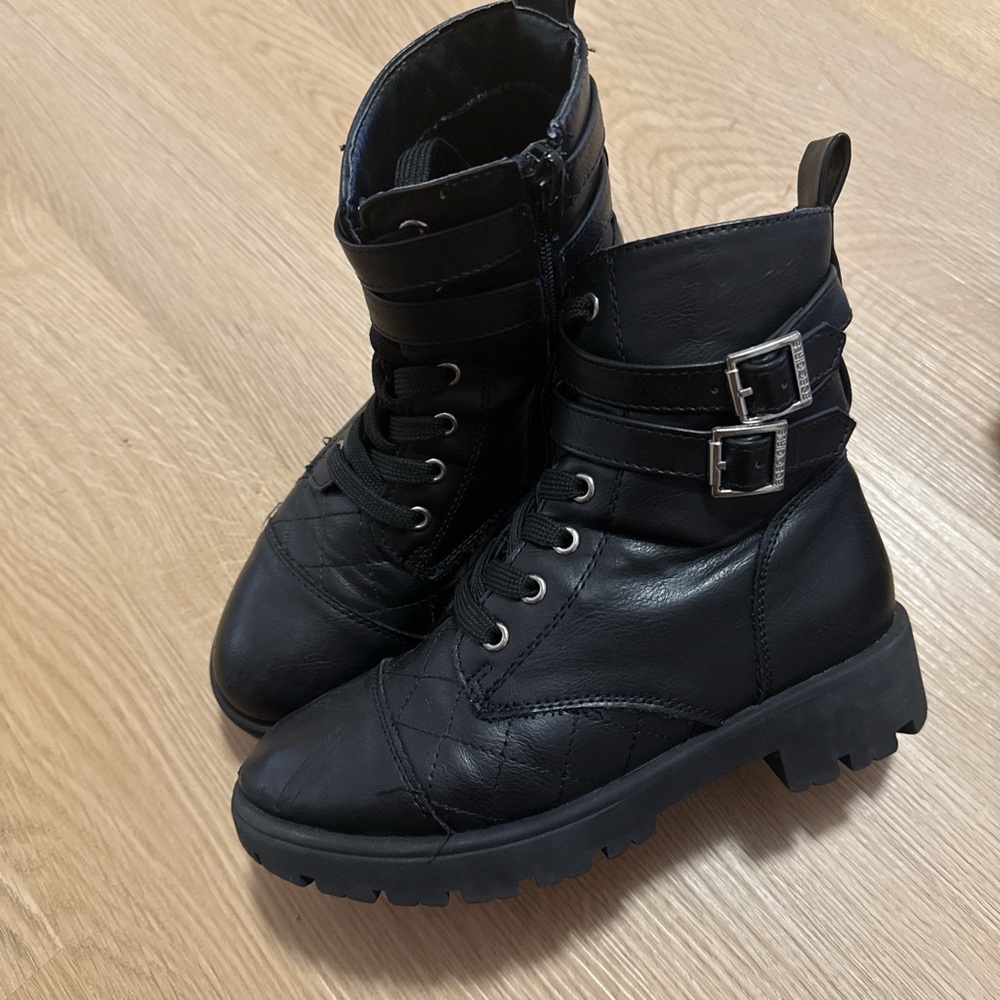 BCBGirls Black Buckle Boots
